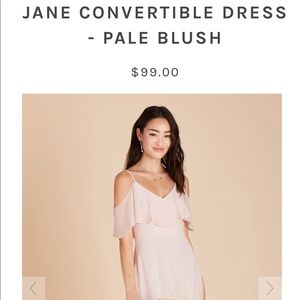Birdy Grey Jane Convertible Dress- pale blush XL